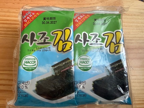 사조김（三祖即食紫菜）