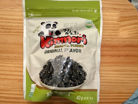 Kimnori Korean Crispy Seaweed（廣川韓式原味紫菜脆）