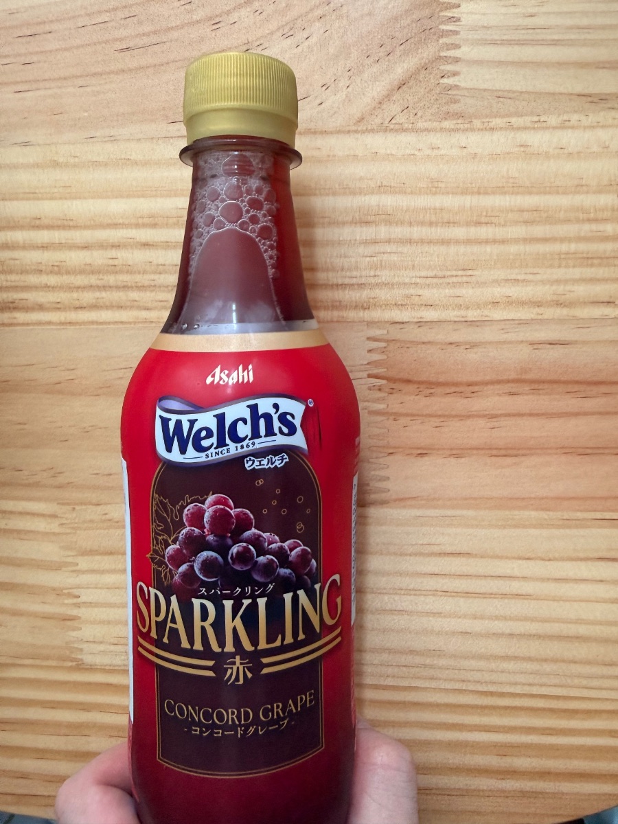 Welch's Sparkling Concord Grape（Welch's 氣泡康科德葡萄汁）