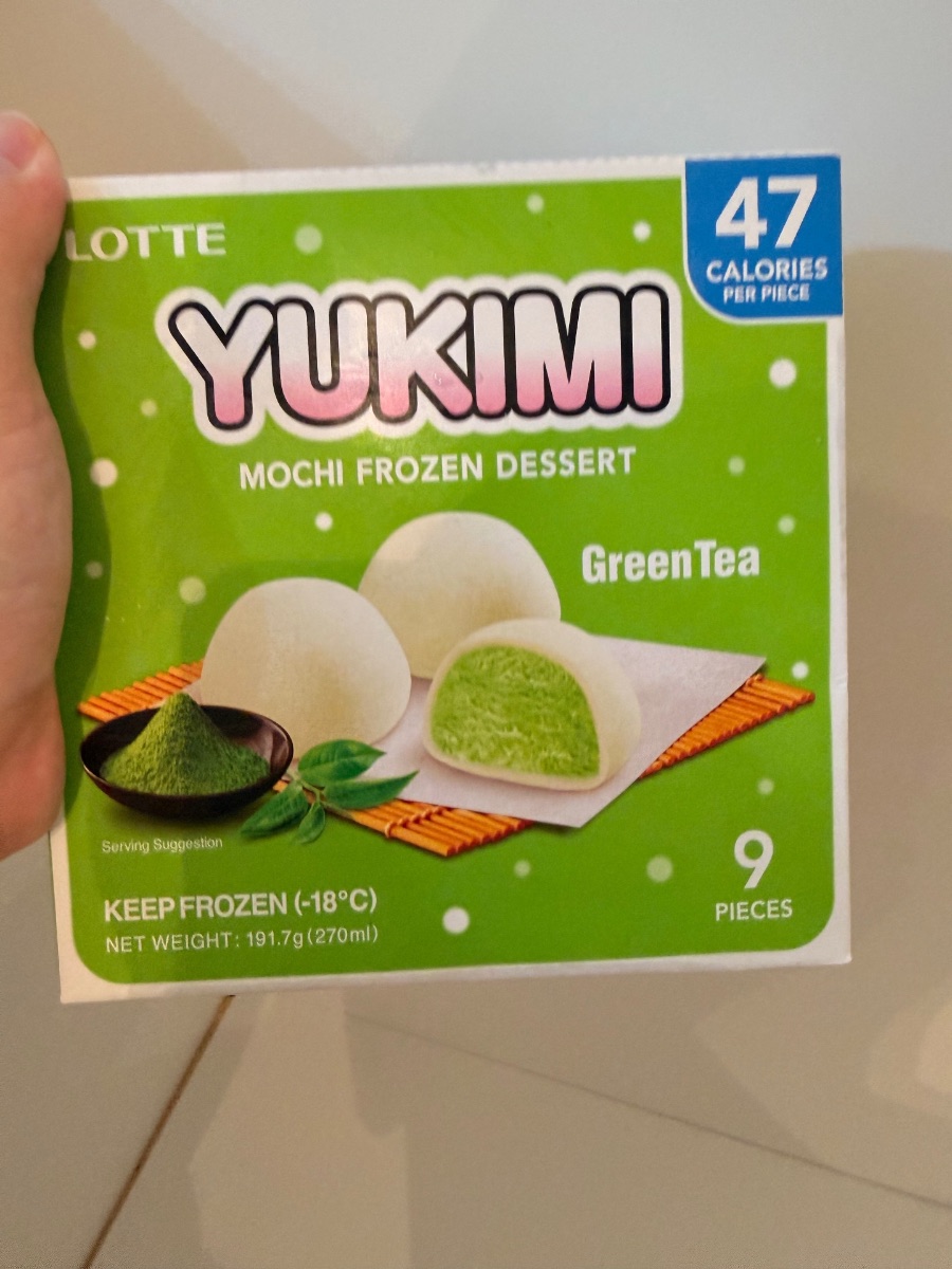 Yukimi Mochi Frozen Dessert（雪見大福抹茶味）