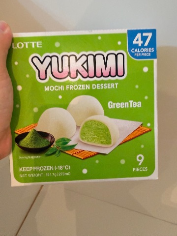 Yukimi Mochi Frozen Dessert（雪見大福抹茶味）